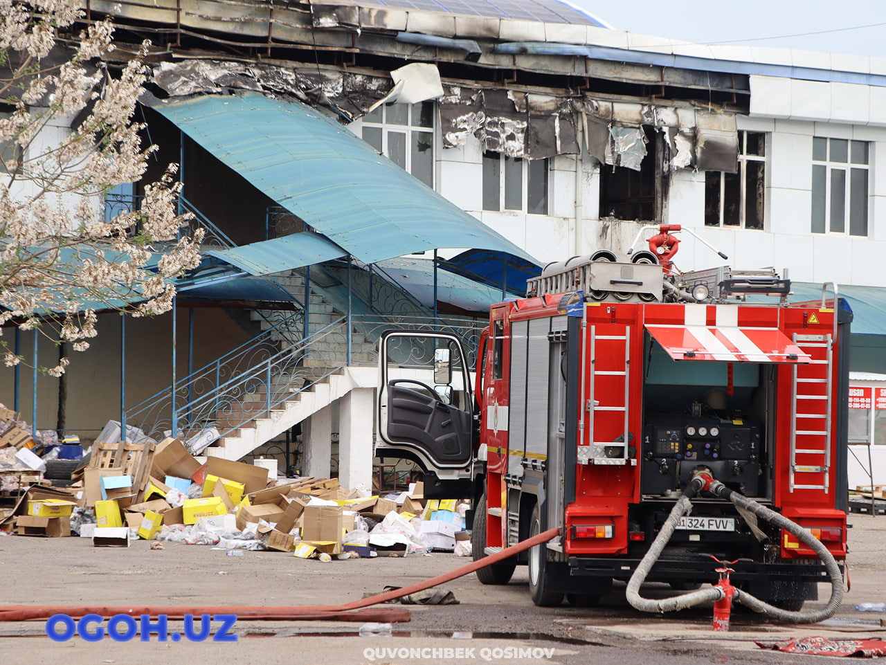 Чилонзордаги “Бешқўрғон” бозоридан лавҳалар