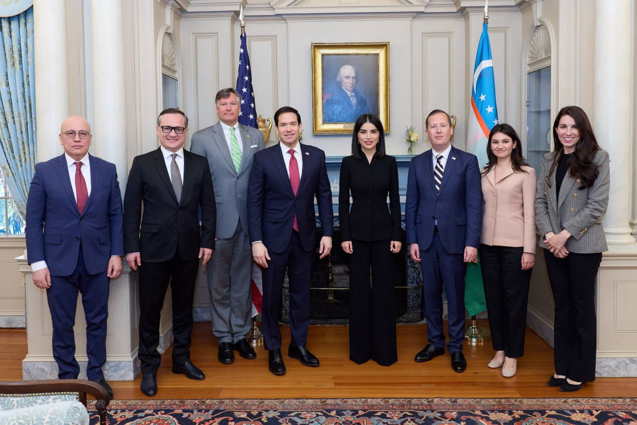 Саида Мирзиёева Вашингтонда АҚШ Давлат котиби Марко Рубио билан учрашди