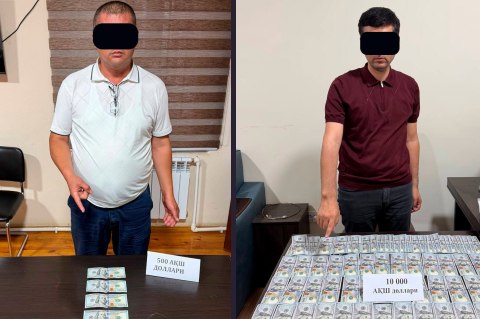 Жиззах ва Фарғонада мансабдор шахслар пора билан қўлга олинди