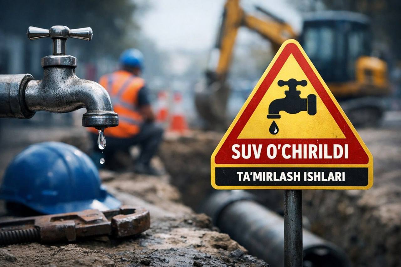 toshkentning-ayrim-hududlarida-ichimlik-suvi-vaqtincha-ochiriladi